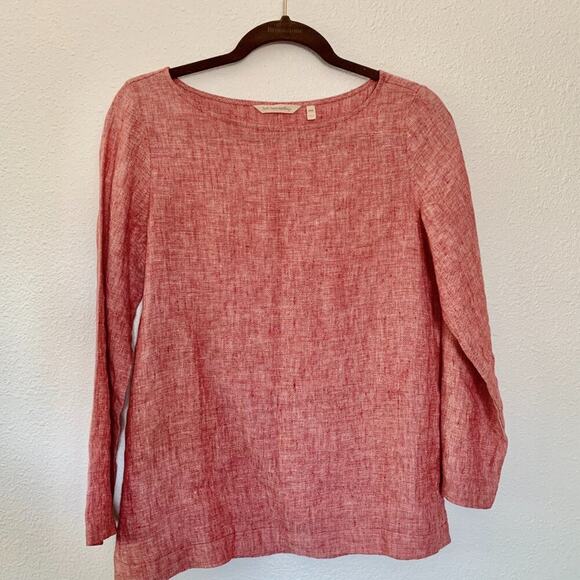 Soft Surroundings Linen Blouse - Picture 1 of 8